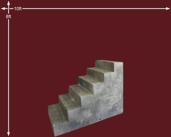 07 Concrete Stair 1000 x 1200 x 1440mm (1)