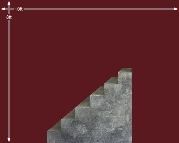 07 Concrete Stair 1000 x 1200 x 1440mm (2)