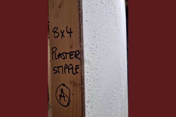 08 Plaster Stipple Panel<br>1220 x 2440mm - Image 2