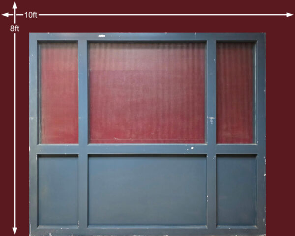 10 Fluted Window Panel 2446 x 2100mm back