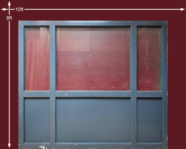 10 Fluted Window Panel 2446 x 2100mm front