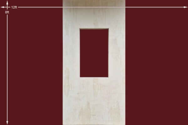 Window Flat C 1220 x 2440mm