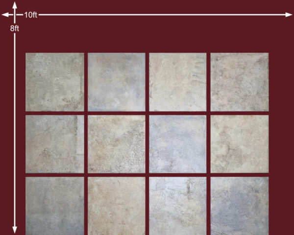 08 Floor Tiles, Sandstone 600 x 600mm grid space(i)
