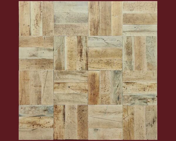 10 Floor Tiles, Parquet 600 x 600mm C(i)